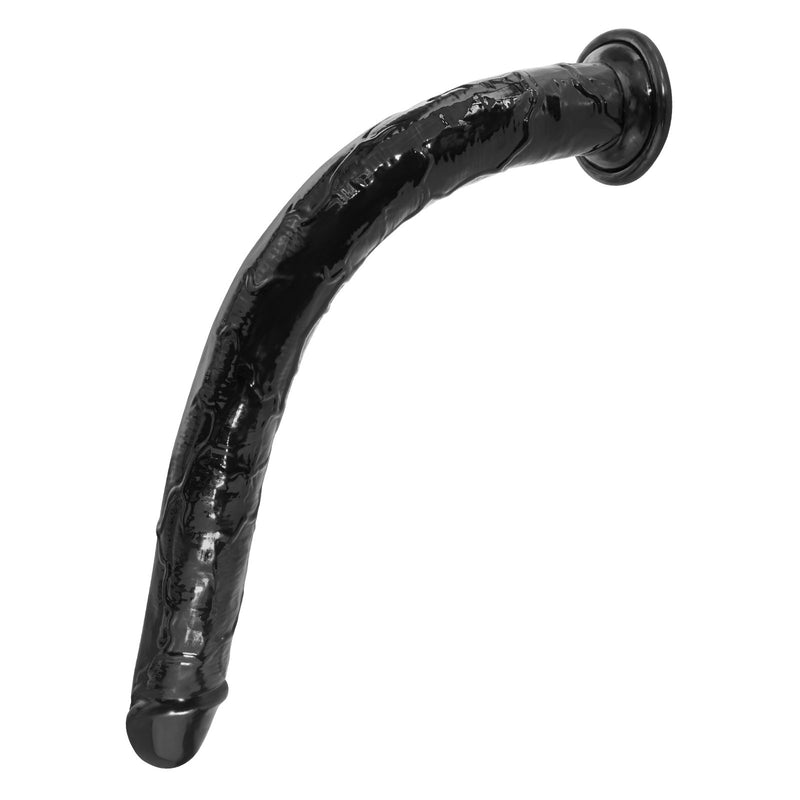 17.9 Inch Extra Long Realistic Flexible Jelly Dildo with Strong Suction Cup Anal G-spot Stimulator Sex Toys for Women Men Couple