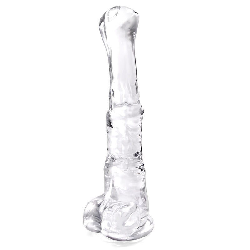 9.8 / 11.4 /13.4 /16.1 Inch Thick Horse Dildo, Realistic Huge Jelly Dildos, Soft Adult Anal Sex Toy with Suction Cup for Women Men Sex Pleasure